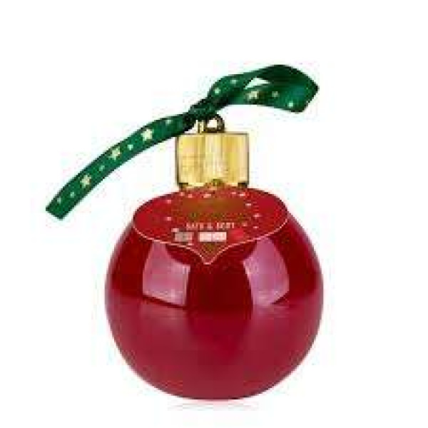 Accentra Αφρόλουτρο 240ml Hello Winter in a red plastic ball, Winter Spa