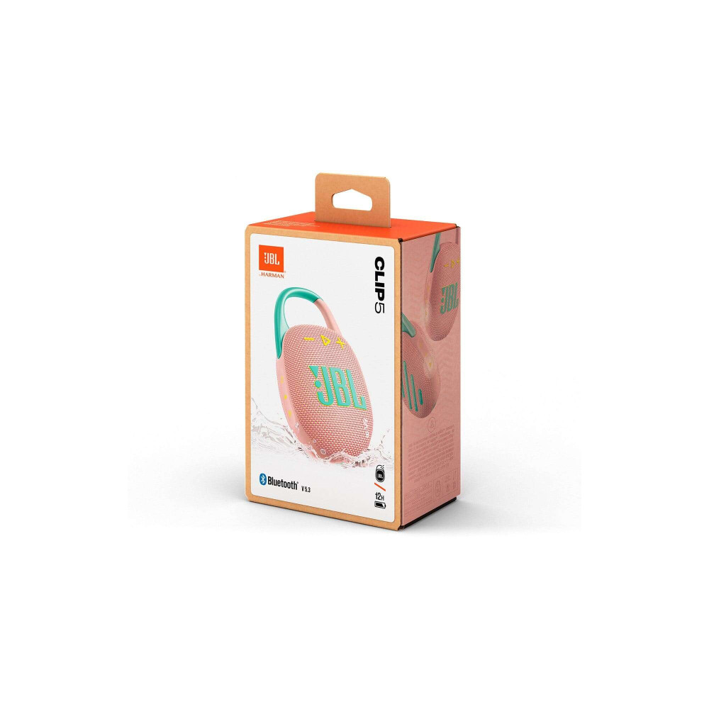 JBL Clip 5 Bluetooth Ηχείο (Ροζ)