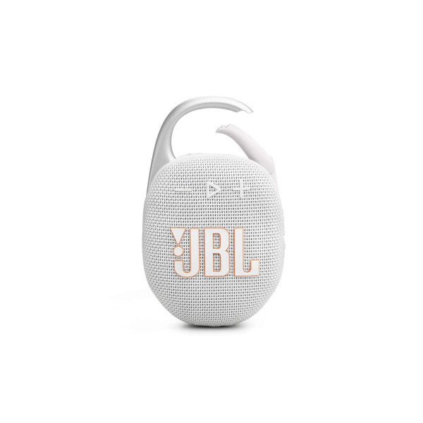 JBL Clip 5 Bluetooth Ηχείο (Λευκό)