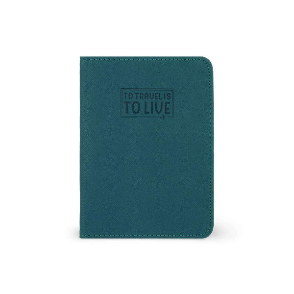 Legami PH0032 Θήκη Διαβατηρίου Passport Holder - Petrol