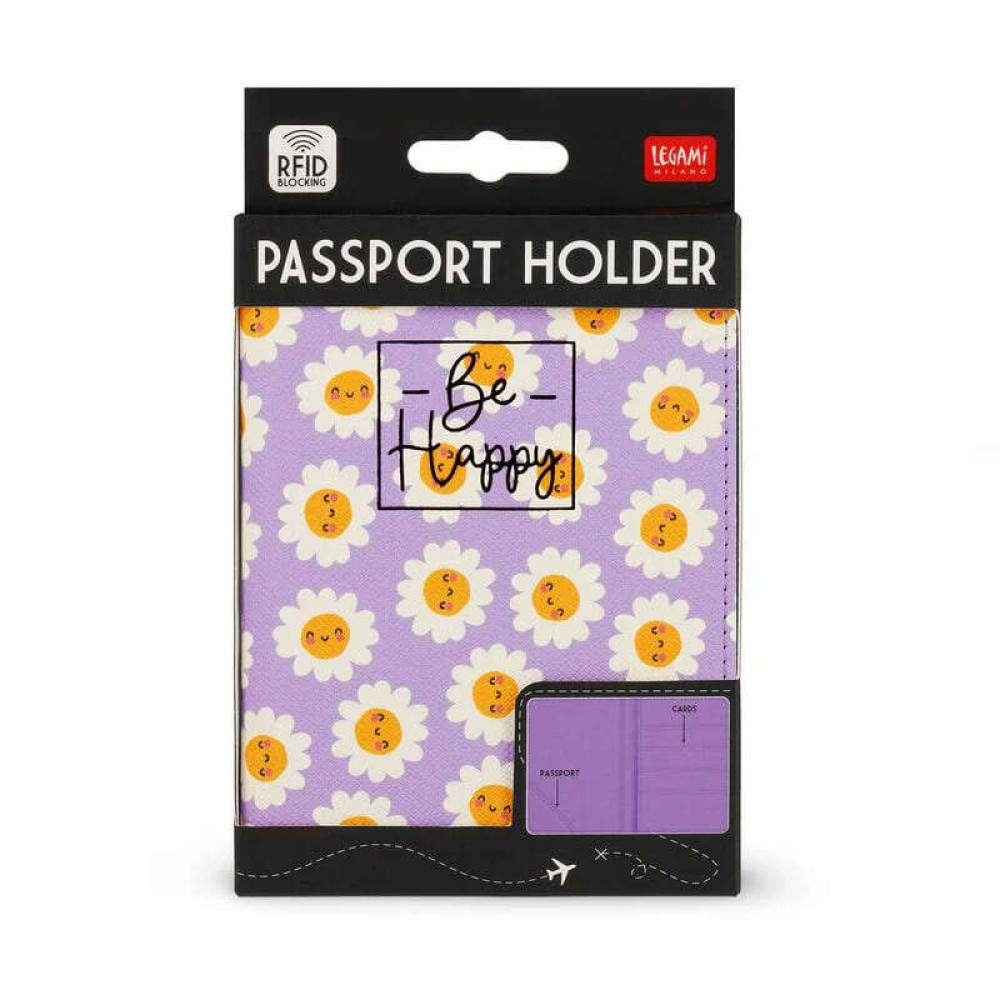 Legami PH0034 Θήκη Διαβατηρίου Passport Holder - Daisy