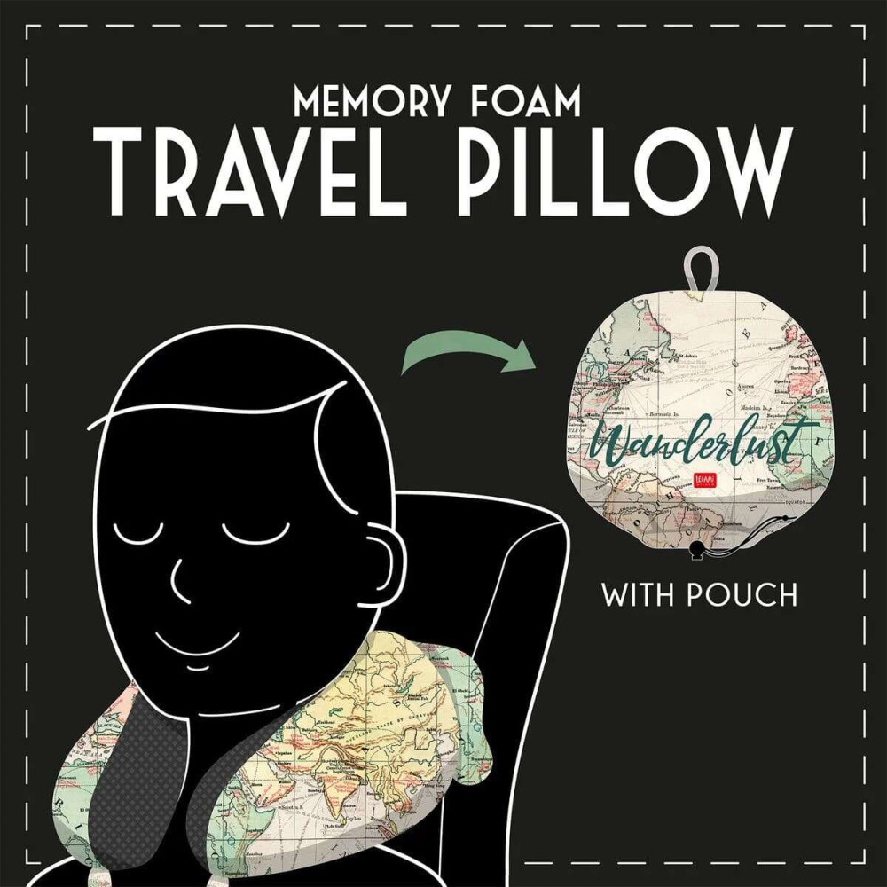 Legami  TPP0001 Μαξιλάρι Αυχένα - Memory Foam Travel Pillow