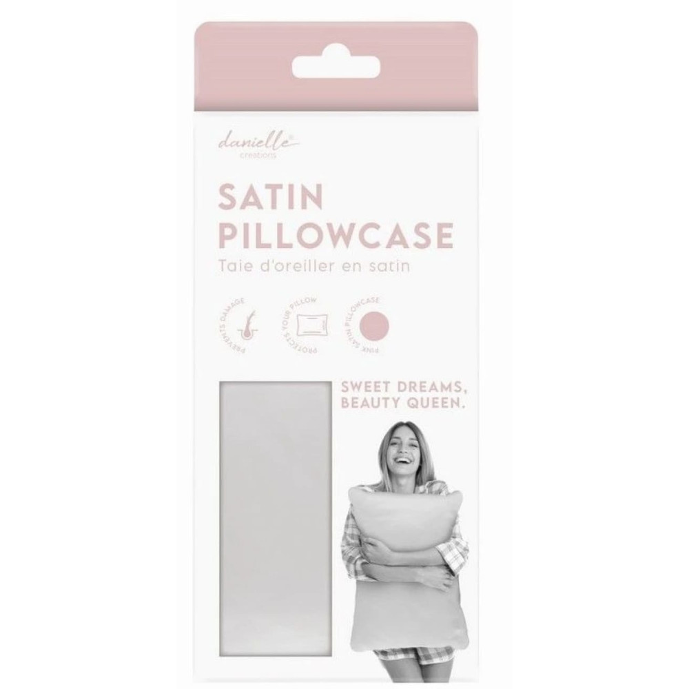 Danielle Creations Σατέν, λευκή μαξιλαροθήκη 51*76cm - By Upper Canada