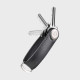 OrbitKey Hybrid Leather Key Organiser Κλειδοθήκη Μπρελόκ (Black)