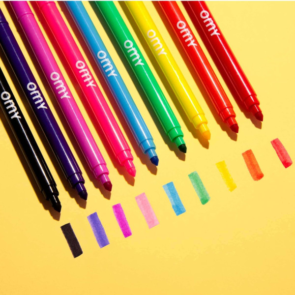 OMY Σετ 9 Αρωματικοί Μαρκαδόροι