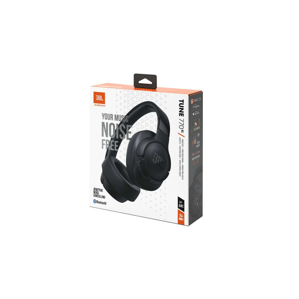 JBL Tune 770NC, Over-Ear Bluetooth Ακουστικά (Μαύρο)