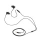 JBL Endurance RUN 2 Wired, In-Ear Sport Headphones με Βύσμα 3.5mm (Μαύρο)