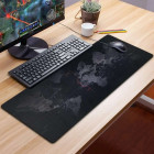 Mousepad  "World map" 30 x 80 x 2 mm RC-K-1073 (Μαύρο) 