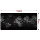 Mousepad  "World map" 30 x 80 x 2 mm RC-K-1073 (Μαύρο) 