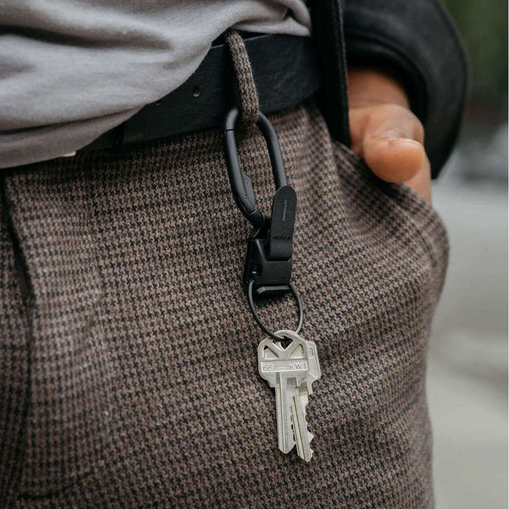 Orbitkey Clip v2 Κλειδοθήκη Μπρελόκ (Black)