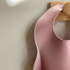 Nok Nok Σαλιάρα Σιλικόνης Nino (Light Pink)