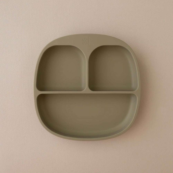 Nok Nok Εκπαιδευτικό Πιάτο Σιλικόνης Nino (Sage)