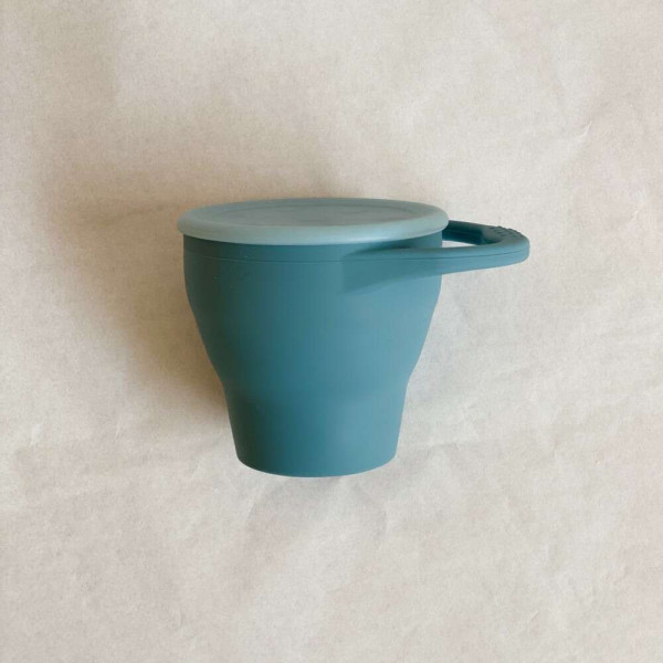 Nok Nok Αναδιπλούμενο Μπολάκι για Σνακ (Smoke Blue)