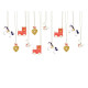 Gift Tags Choo Choo Ετικέτες Δώρων (12 τμχ)