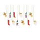 Gift Tags Santa Ετικέτες Δώρων (12 τμχ)