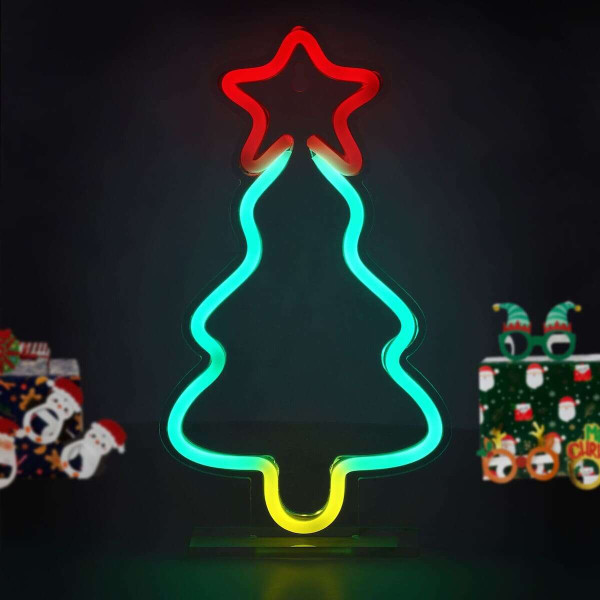 Legami Neon-Effect LED Sign - It's A Sign Xmas Tree