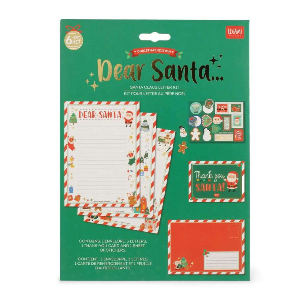 Legami Santa Claus Letter Kit  - Γράμμα για τον Άγιο Βασίλη