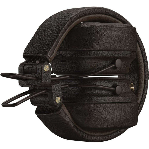 Marshall Major V Wireless on-ear headphones με 100+ ώρες playtime (Brown)
