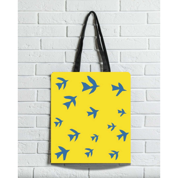 Brainfood Υφασμάτινη Σουέτ Τσάντα με Φερμουάρ Γάτες Φοβισμός