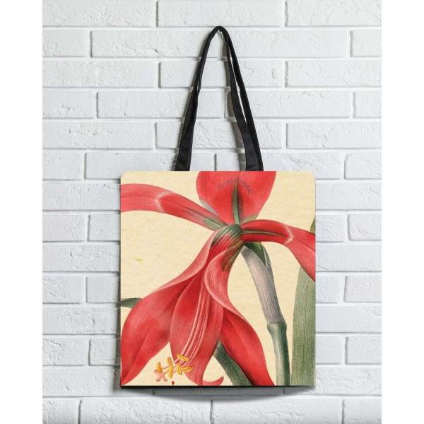 Brainfood Υφασμάτινη Σουέτ Τσάντα με Φερμουάρ Lilium