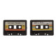 Retro Cassette Μαγνητάκια Ψυγείου (4τμχ)