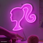 Paladone Barbie Led Neon Επιτοίχιο Φωτιστικό (PP12620BRVN)