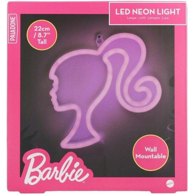 Paladone Barbie Led Neon Επιτοίχιο Φωτιστικό (PP12620BRVN)