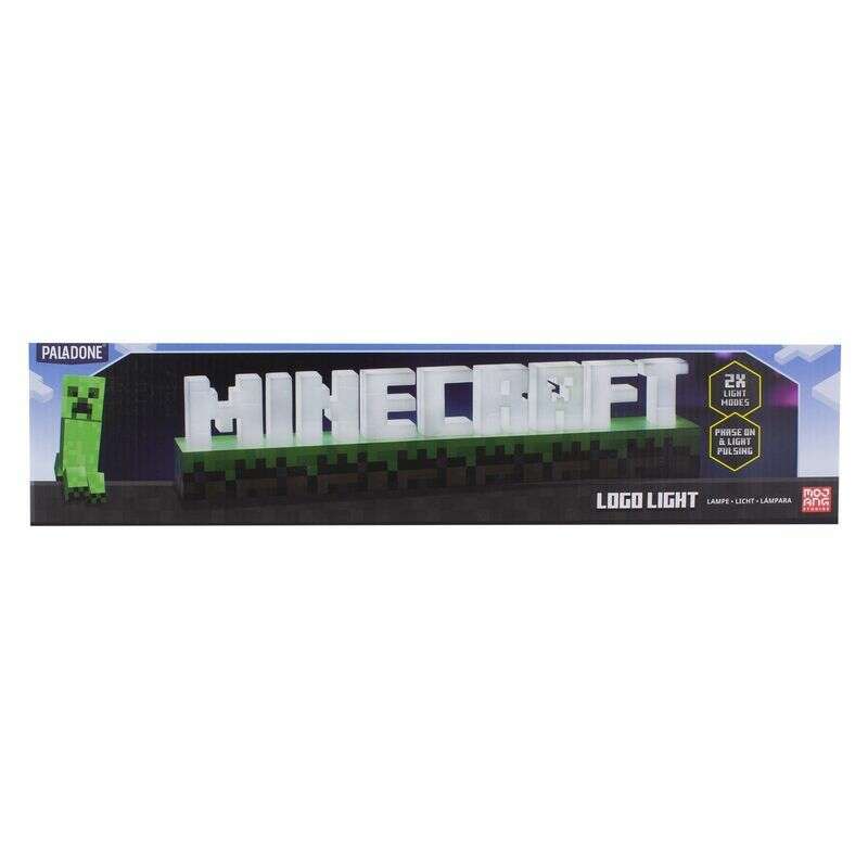 Paladone Minecraft Logo Led Neon Φωτιστικό (PP8759MCFV2)