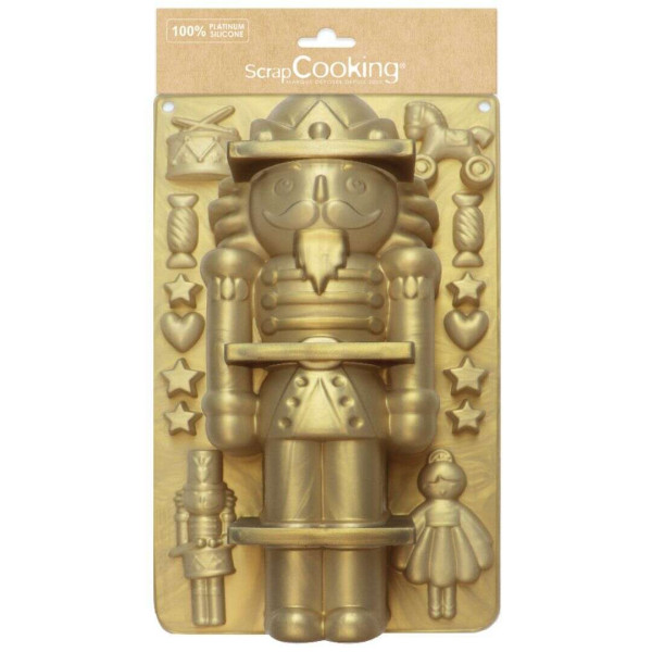 Scrap Cooking Καλούπι σιλικόνης "Καρυοθραύστης"