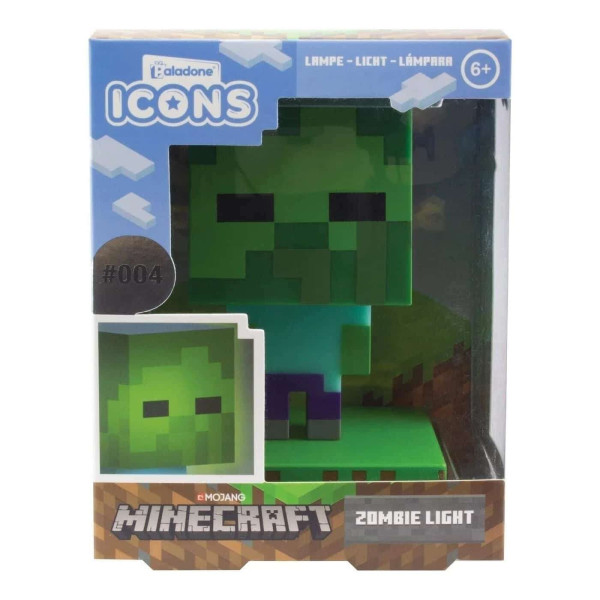 Paladone Minecraft Zombie Led Neon Φωτιστικό (PP6592MCFV2)