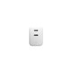 Native Union Fast Gan Charger PD 35W με 2 θύρες USB-C (Λευκό)