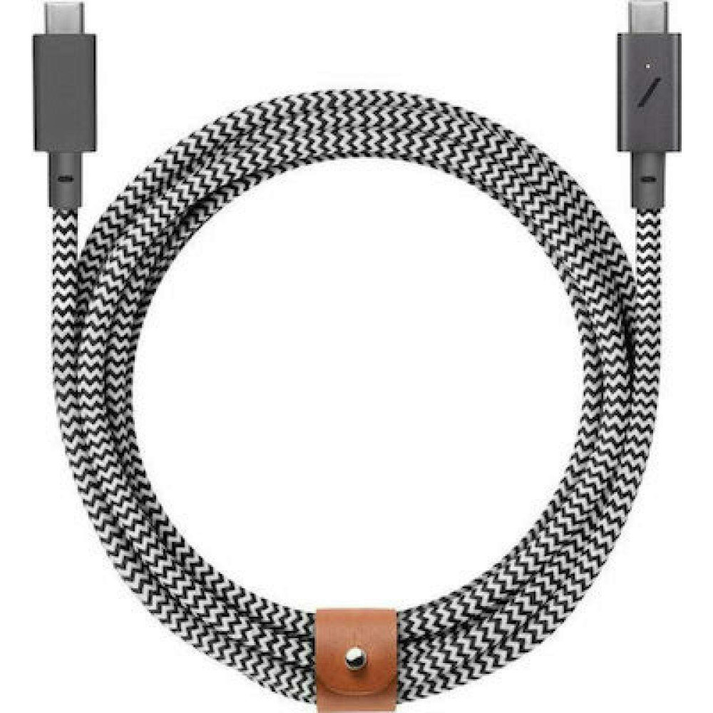 Native Union Καλώδιο USB-C σε USB-C Pro2 240W 2.4m (Zebra)