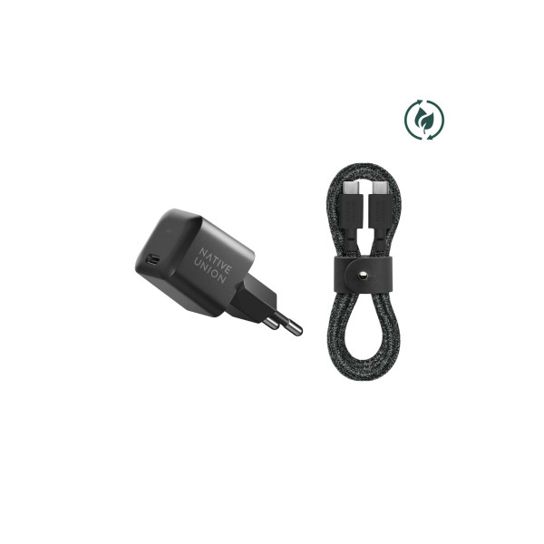 Native Union Gan Charger 30W + καλώδιο USB-C  2m (Cosmos)