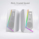 Ηχεία Redragon Anvil GS520 RGB 2.0 (Λευκό)