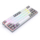 Redragon K617 FIZZ RGB Μηχανικό Gaming πληκτρολόγιο (White/Gray)