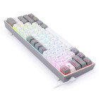 Redragon K617 FIZZ RGB Μηχανικό Gaming πληκτρολόγιο (White/Gray)