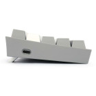 Redragon K617 FIZZ RGB Μηχανικό Gaming πληκτρολόγιο (White/Gray)