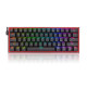 Redragon K617 FIZZ RGB Μηχανικό Gaming πληκτρολόγιο (Black)