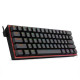 Redragon K617 FIZZ RGB Μηχανικό Gaming πληκτρολόγιο (Black)