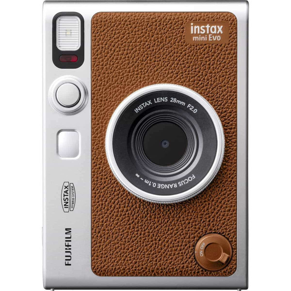 Fujifilm Instax Mini Evo Φωτογραφική Μηχανή (Brown)