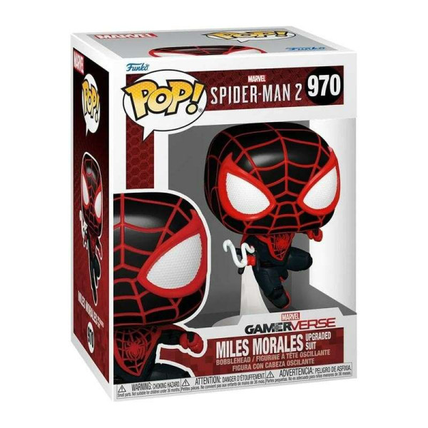 Φιγούρα Funko Pop! Marvel Gamereverse: Spider-Man 2 - Miles Morales (Upgraded Suit) #970