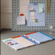 Kikkerland Inkerie Notepad με Sticky Notes Σετ και Στυλό (26,6 x 20,5 x 2 cm)