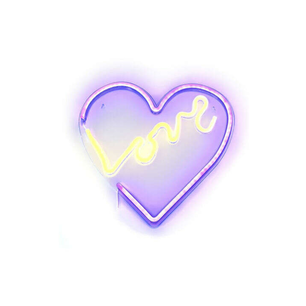 Φωτιστικό Neon LED με USB Love 2