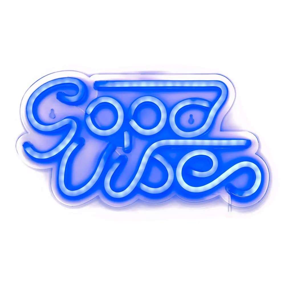 Φωτιστικό Neon LED με USB Good Vibes