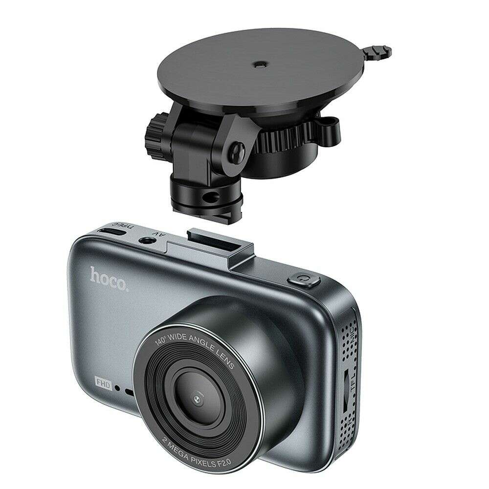 Hoco DV5 Κάμερα DVR 1080P/30fps Αυτοκινήτου με Οθόνη 3"
