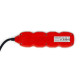 Entac Πολύπριζο 3 Θέσεων Με Διακόπτη 3x1.0mm 1.5m (Κόκκινο)
