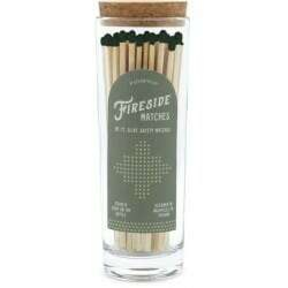 Paddywax Fireside safety matches - olive green