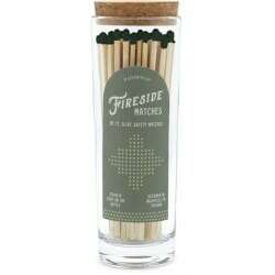 Paddywax Fireside Safety Matches - Olive Green
