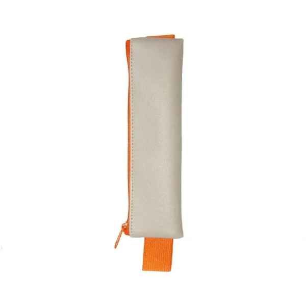 Kikkerland Κασετίνα με Λάστιχο 17 x 5 cm (Γκρι)