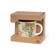 Legami Κούπα  "Travel" Porcelain Mug - Cup-Puccino 350 ml (Λευκό)